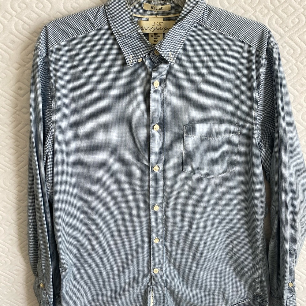 LOGG Blue Button up shirt